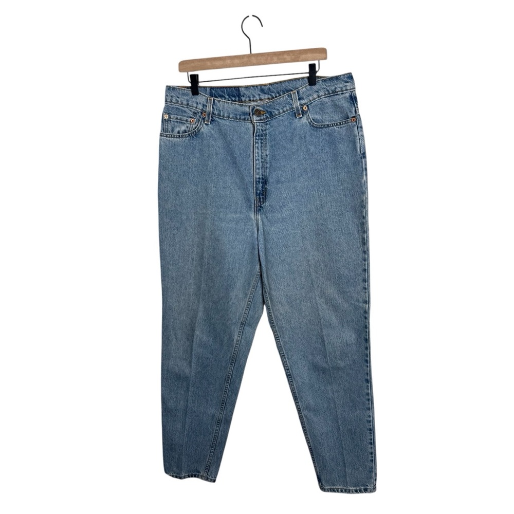 Vintage Y2K Levi’s 550 Relaxed Fit Tapered Leg Jeans 18 W M Ladies 97’ Made USA